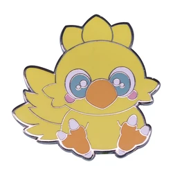 Final Fantasy Chocobo badge cute gamer fandom stocking stuffer