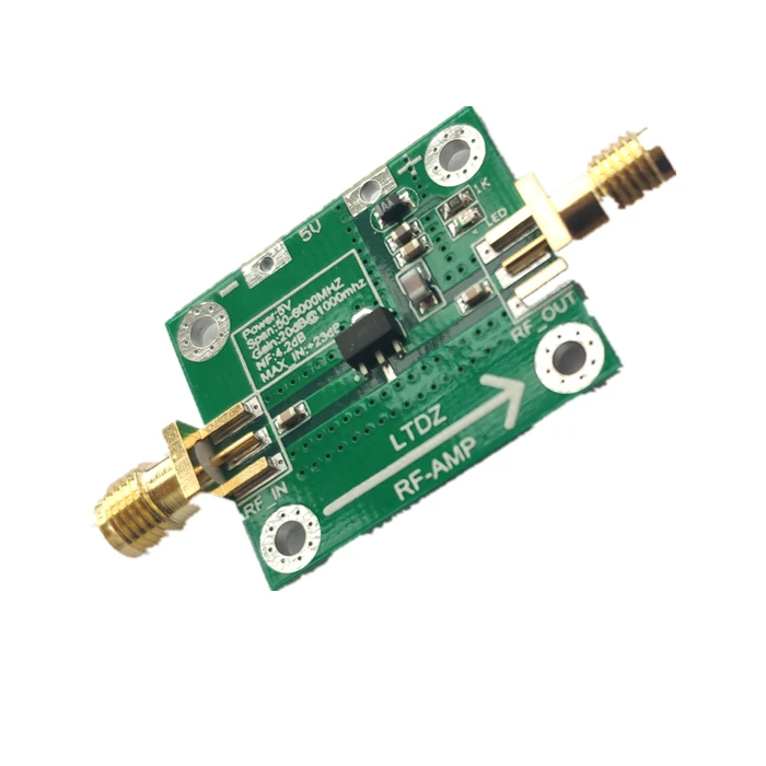 RF Amplifier 20dB GAIN 50M-6000 MHz SBB5089