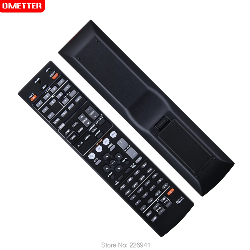 รีโมทคอนโทรลเหมาะสำหรับ Yamaha RX-V667 RX-V2065 RAV332 RX-V767BL RX-V665BL AV A V