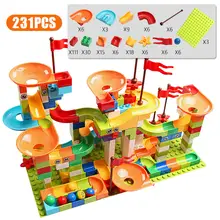 Marble Race Big Blocks 77-308pcs City Building Toy #3