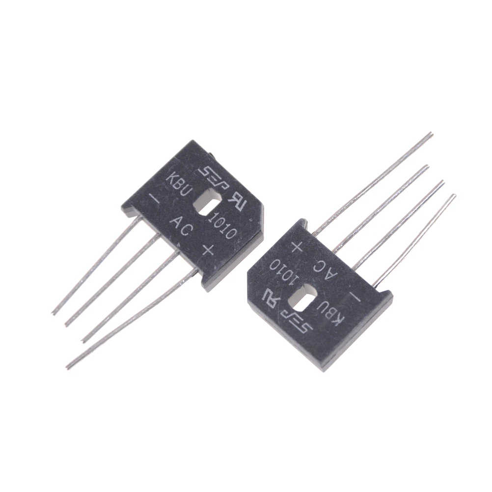 High Quality 2pcs/lot KBU1010 Diode Bridge Rectifier 10A 1000V Diode Bridge Rectifier Kbu1010