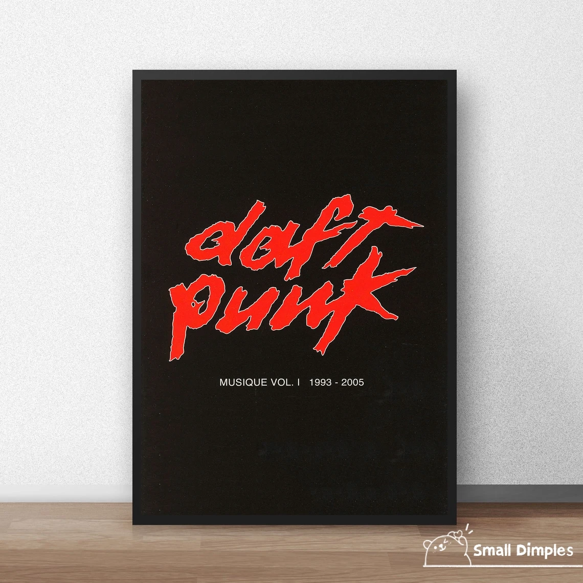 Daft Punk Musique, Vol. 1 Music Album Poster Canvas Art Print Home Decoration Wall Painting ( No Frame )