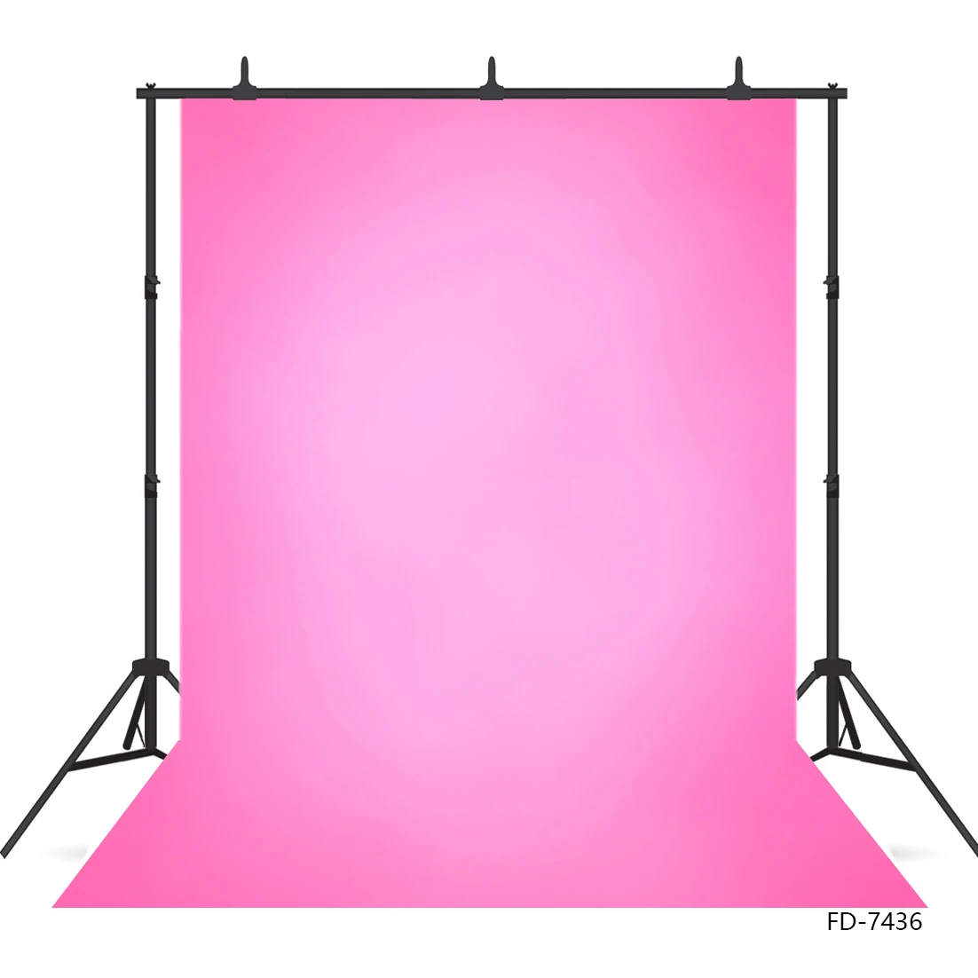 

Pure Pink Solid Color Photo Backgrounds Customized Vinyl Cloth Backdrops for Baby Children Portrait Photoshoot Photography Props