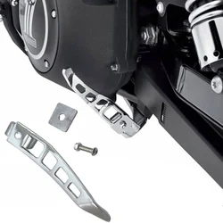1 Set Chrome CNC Motorcycle Stand Extension Kit kickstand For Harley Dyna 1993-2017 Low Rider Street Bob Fat Bob FXDF FXDB FLD