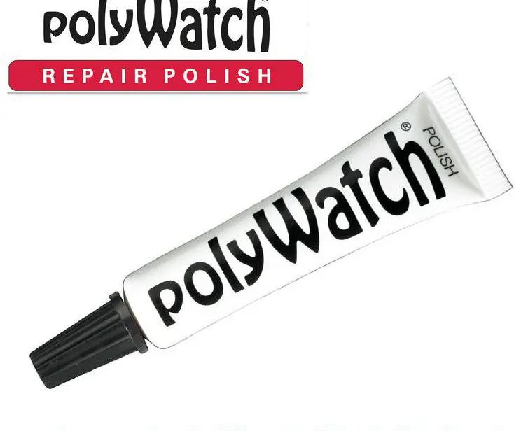 POLYWATCH SCRATCH REMOVAL Plastic/Acrylic Watch Crystals Glasses Repair Vintage