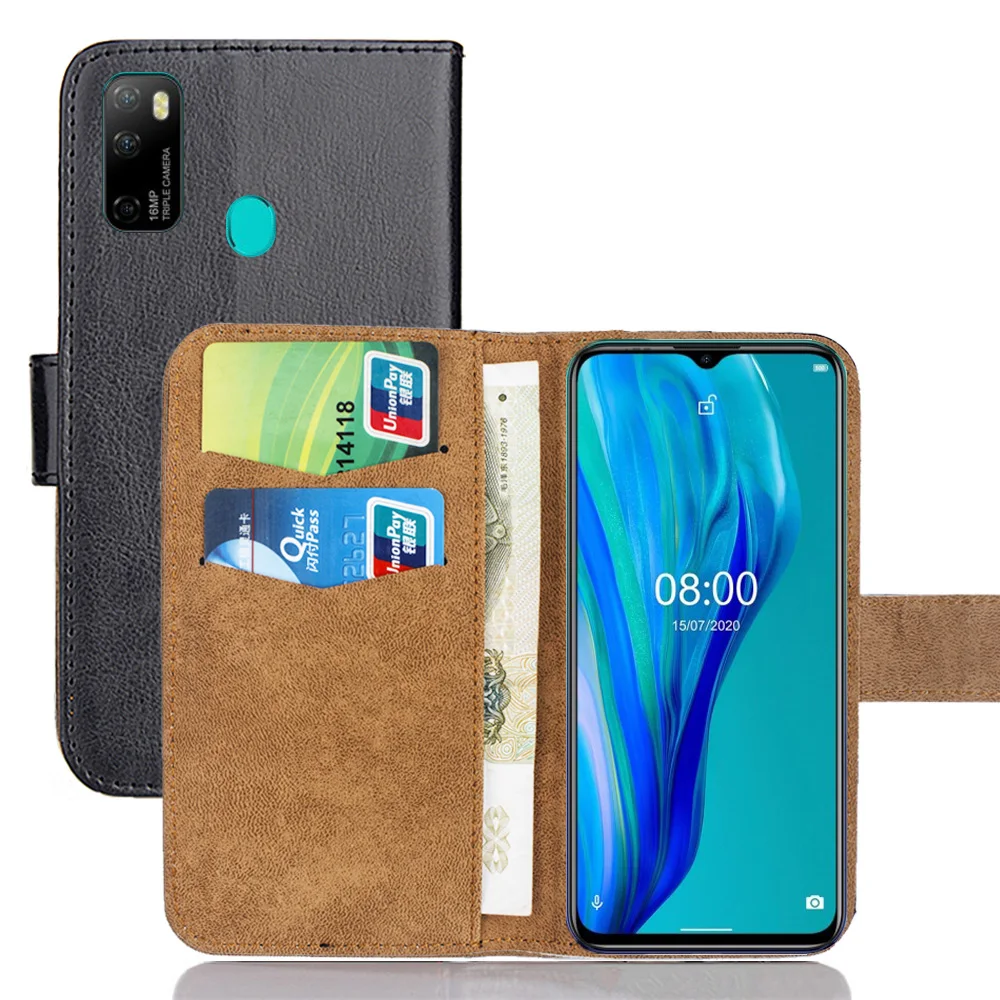 6 Colors Ulefone Note 9P Case Flip Dedicated Ulefone Note 9P 100% Special Leather Fashion Vintage Luxury Protective Phone Cover