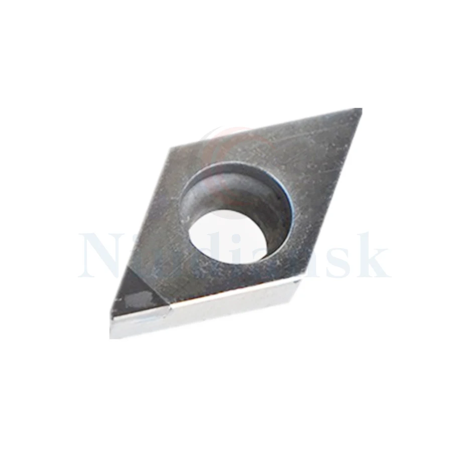 2Pcs DCMT070204 DCMT070202 Cbn DCMT11T304 DCGT070204 DCGT11T304 Pcd Cnc Draaibank Draaien Tool Diamond Insert Slijtvast Duurzaam