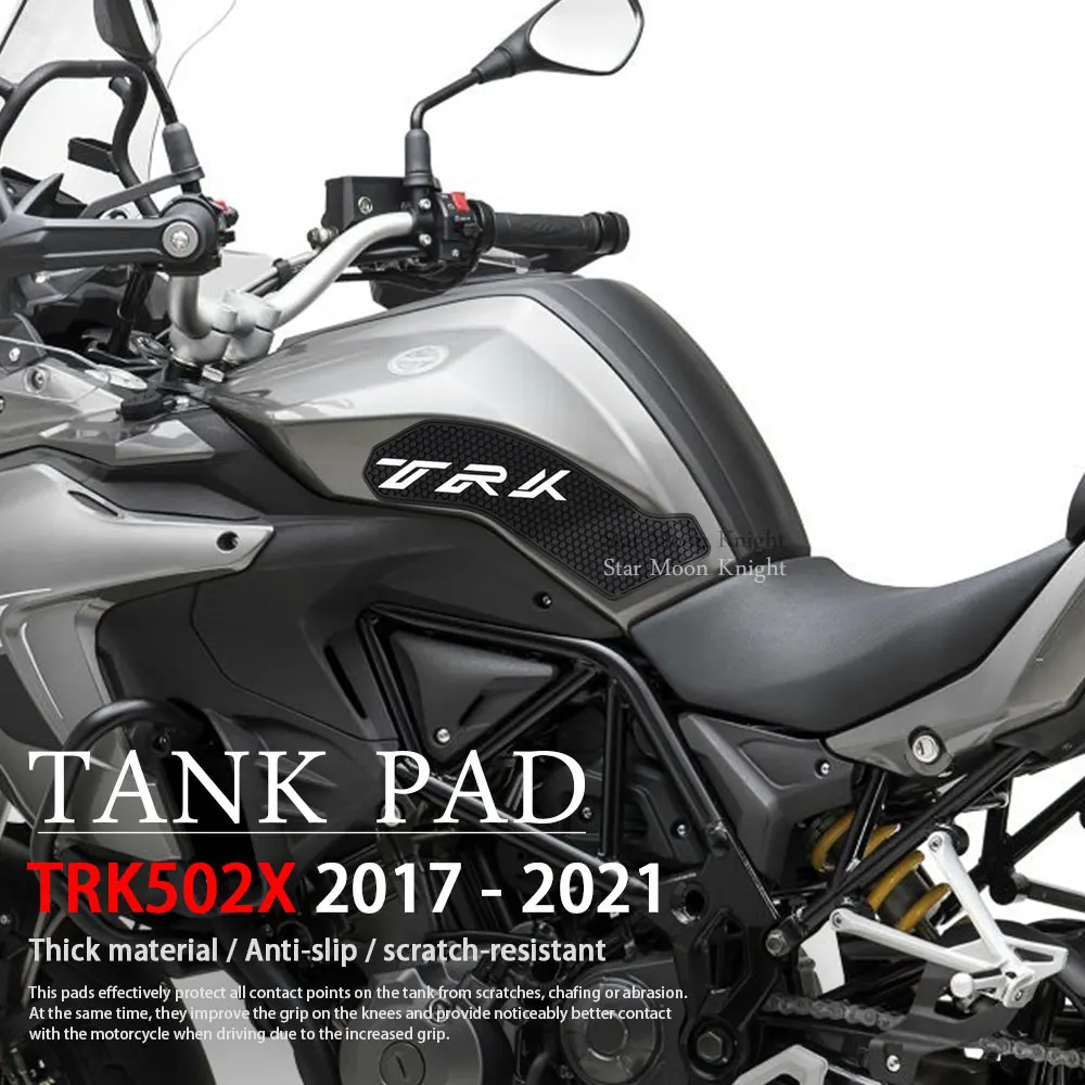 For Benelli TRK502X decal TRK 502X 502 X AK Motorcycle stickers Tankpad anti-slip tank Pad on sticker Side Fuel ​TANK knee pads