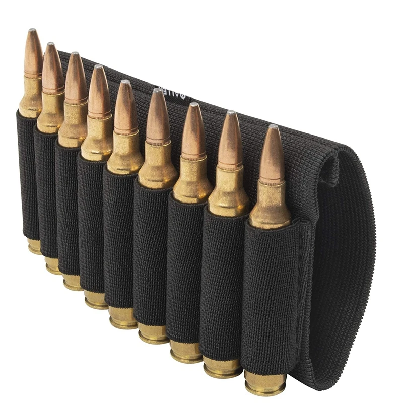 Allen Rifle Buttstock Shell Cartridge Holder fits most hunting rifles .270, 30.06, 6.5 creedmoor, 7mm