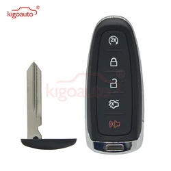 Kigoauto M3N5WY8609 164-R8092 araba uzaktan anahtar 5 düğme 315mhz FORD FORD 53 FORD Explorer kenar için akıllı anahtar 2011-2018