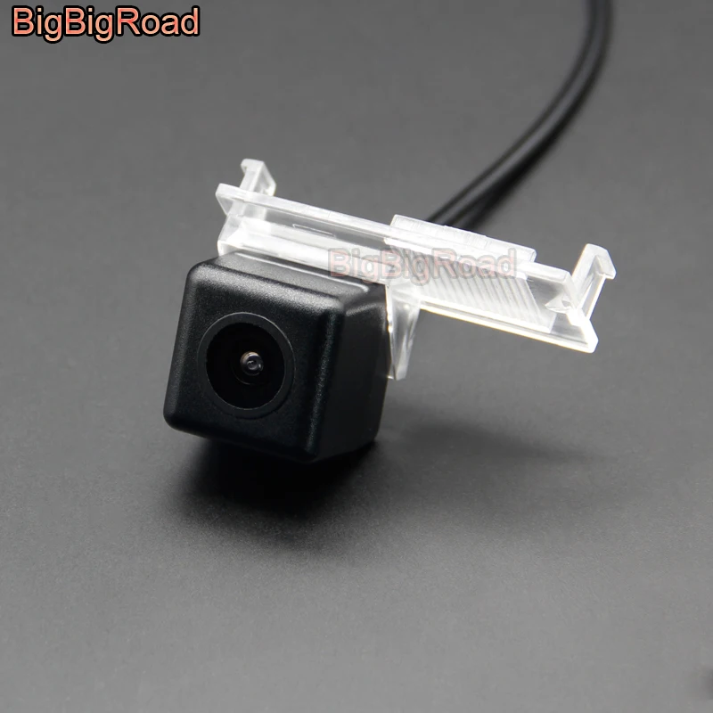 

BigBigRoad Vehicle Wireless Rear View Camera HD Color Image For Peugeot 301 308 408 508 C5 3008 307 DS5 DS6 407 Sedan 2006-2010