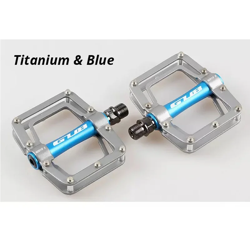

GUB GC010 Mountain Bike Pedals Aluminum Alloy DU Bearing Pedal Bicycle Accessories