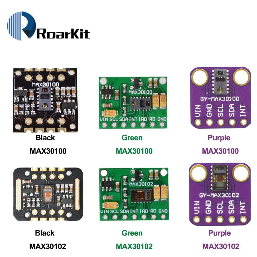 Serce kliknij, aby uruchomić MAX30100 moduł czujnika do Arduino/ 1.8V 3.3V 5V niski pobór mocy MAX30102 tętno tlenowa impulsu Breakout