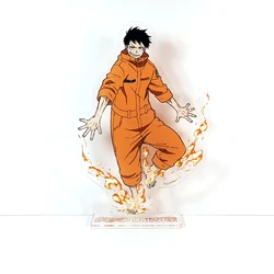 Fire Force En En no Shobotai Shinra Kusakabe GM acrylic stand figure model plate holder cake topper anime