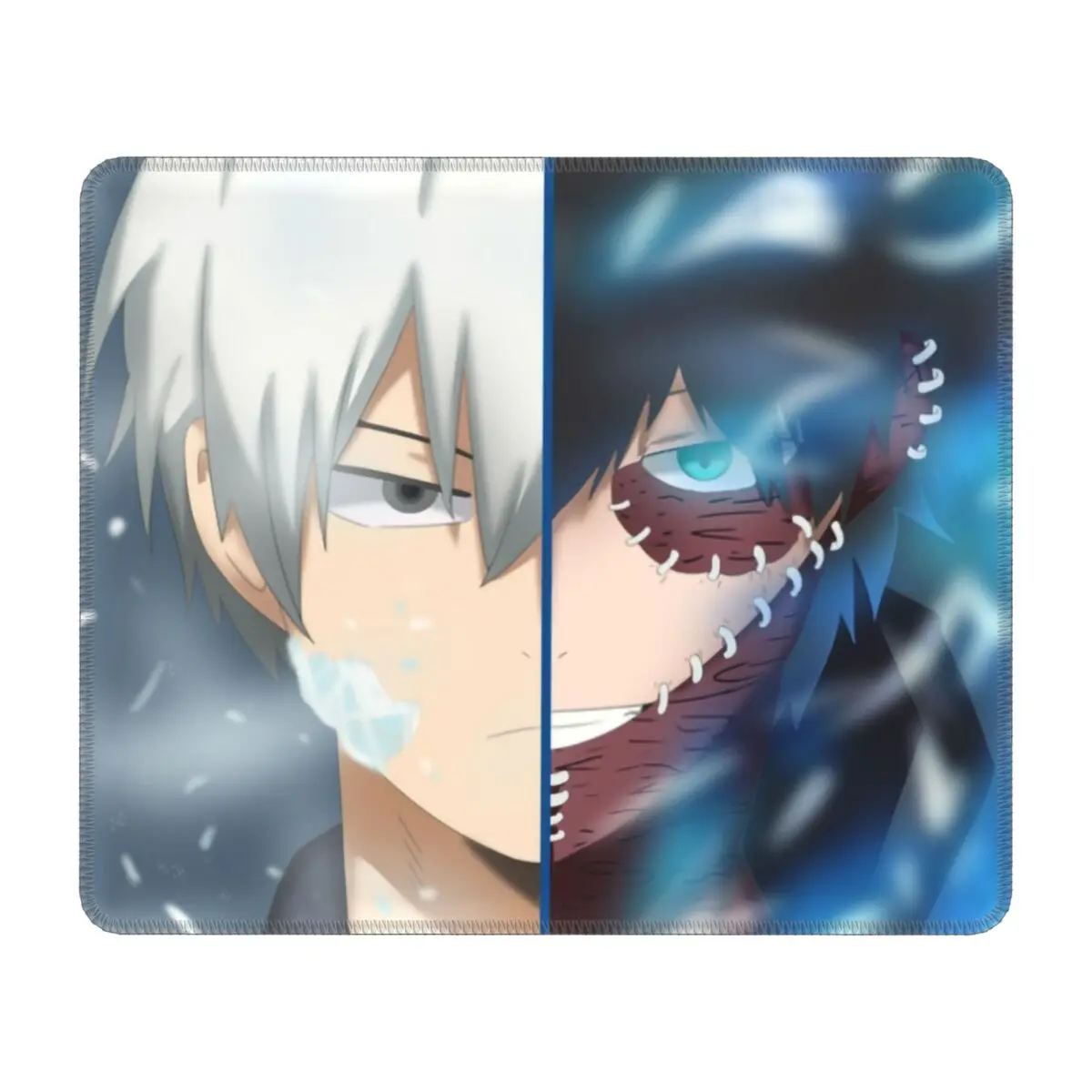 Шото Тодороки и Dabi Blueflame коврик для мыши Нескользящий Резиновый игровой коврик для мыши аксессуары мой герой Академия компьютерный коврик для ноутбука