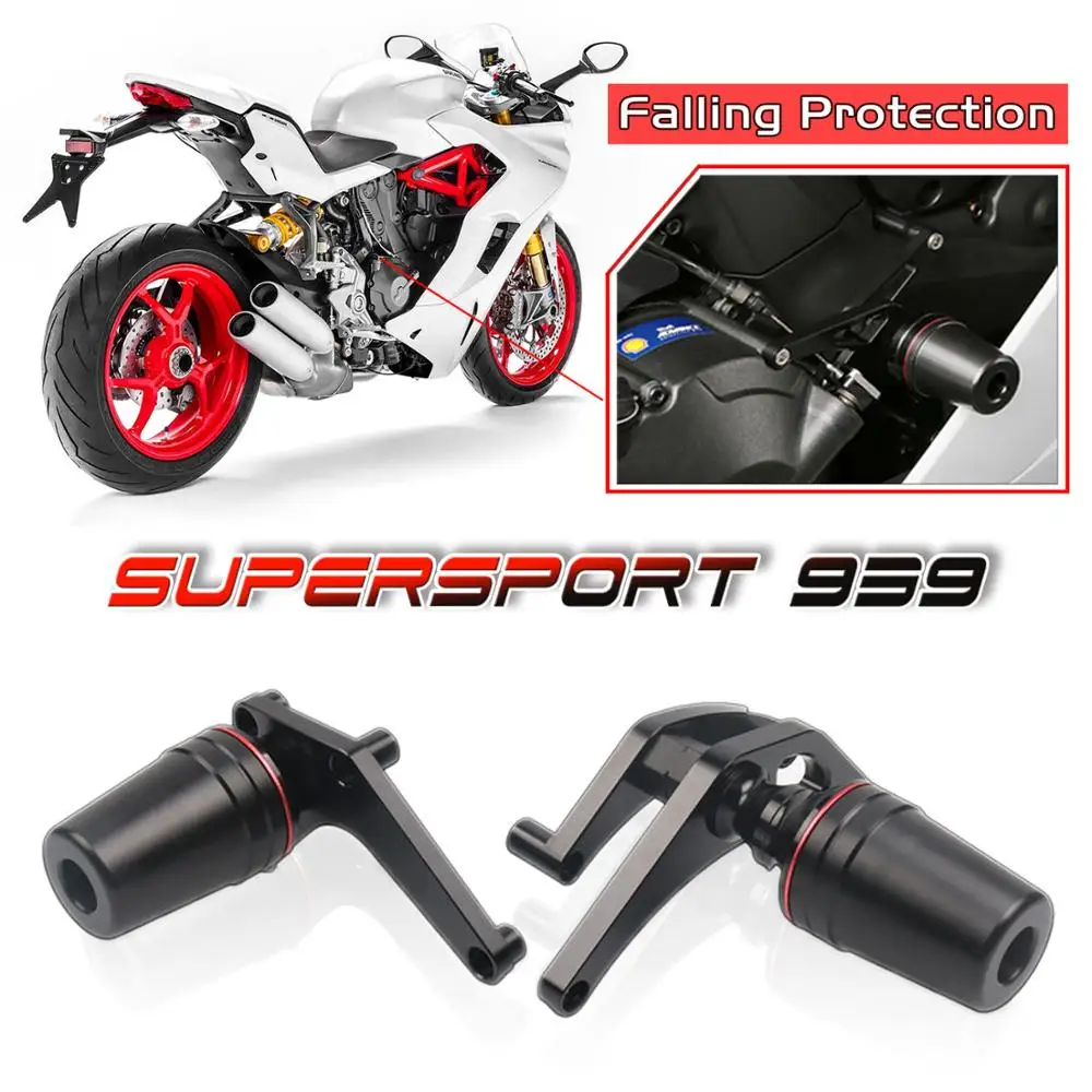 Moto Protezione dalla caduta Paratelaio Carenatura Guard Anti Crash Pad Protector Per DUCATI Supersport 939 950 Supersport939