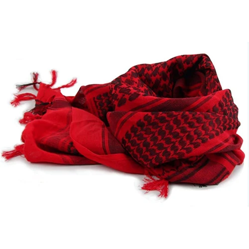 Sports Scarves Women Men Plaid Tassel Muslim Arab Desert Shemagh KeffIyeh Cotton Camp Hiking Scarf Wrap Pashmina capas y ponchos