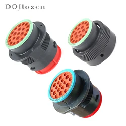 1 Set 21 Pin Original USA  Aviation Plug Deutsch Connector HDP Series Connector With Terminal HDP24-24-21PE HDP26-24-21SE
