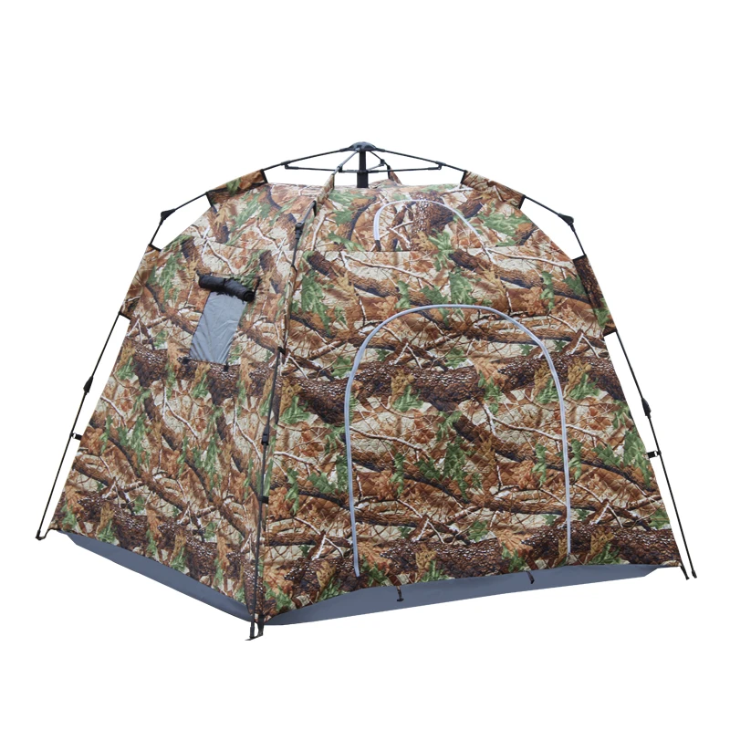 Heighten 1.7 meters Thick Ice fishing tent! Professional thick cotton warm winter fully automatic fishing tent