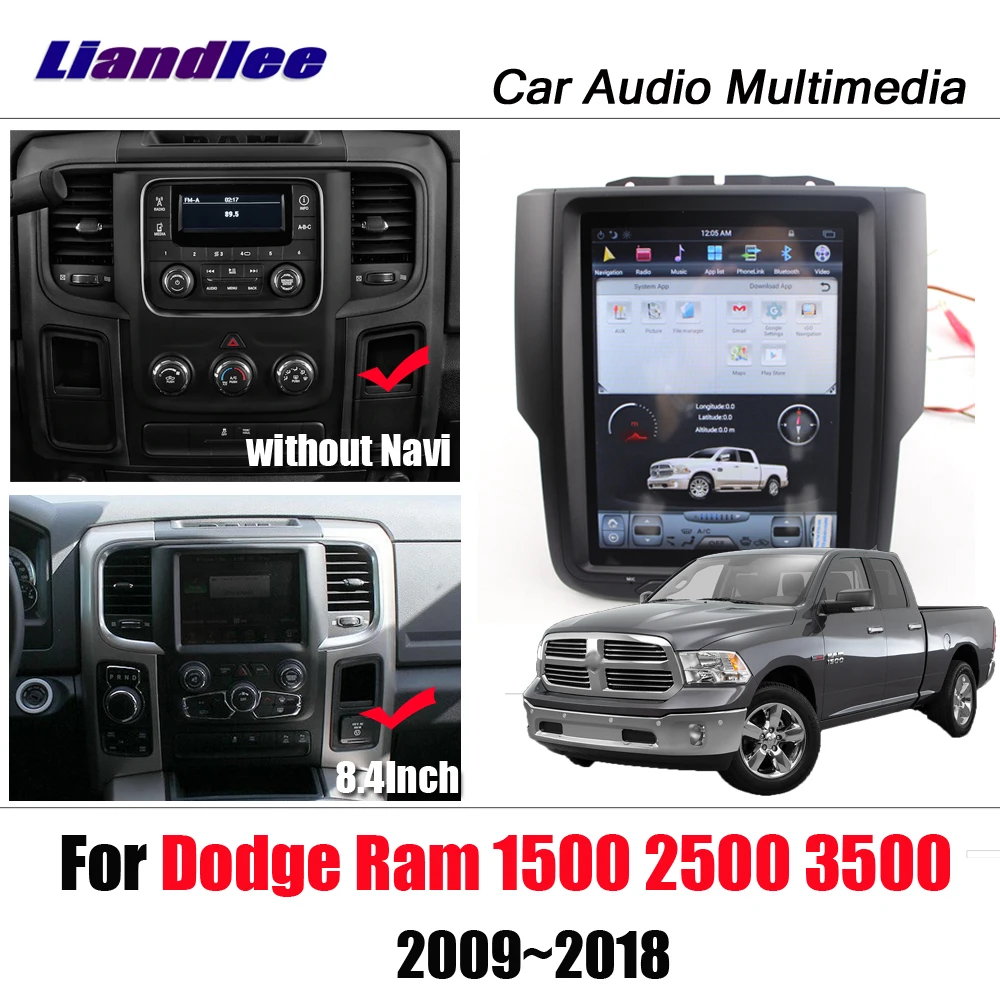 

Автомобильный мультимедийный плеер Android для Dodge Ram 1500/2500/3500 2009-2018 стерео экран Tesla Carplay USB Wifi GPS навигация