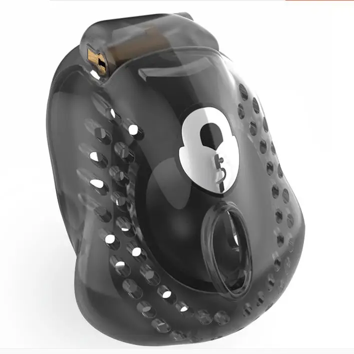 Latest ARMOR 01 Male Fully Restraint Bowl Chastity Device Cock Cage With 4 Penis Ring Bondage Lock Adult BDSM Sex Toy 3 Color