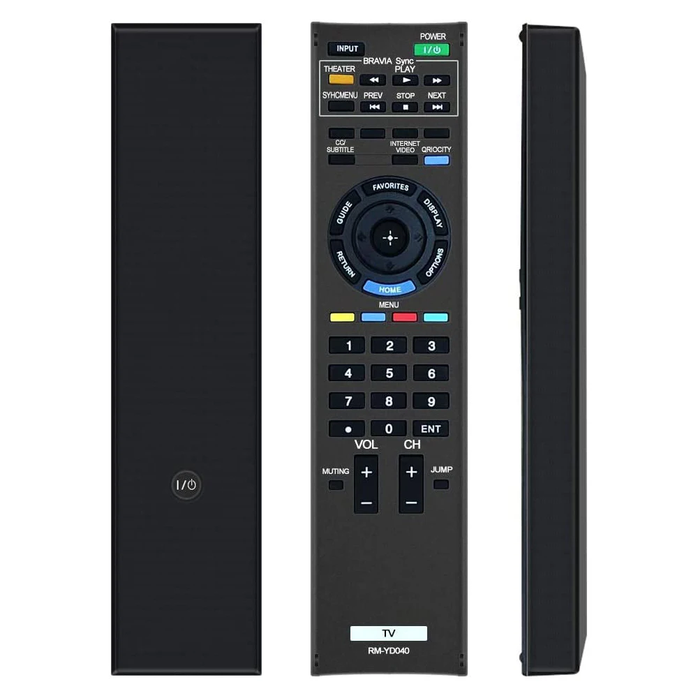 RM-YD040 Remote Control Replaced for Sony TV KDL-46HX800 KDL-40HX800 KDL-55HX800 KDL55HX729 KDL65HX729 KDL32EX500