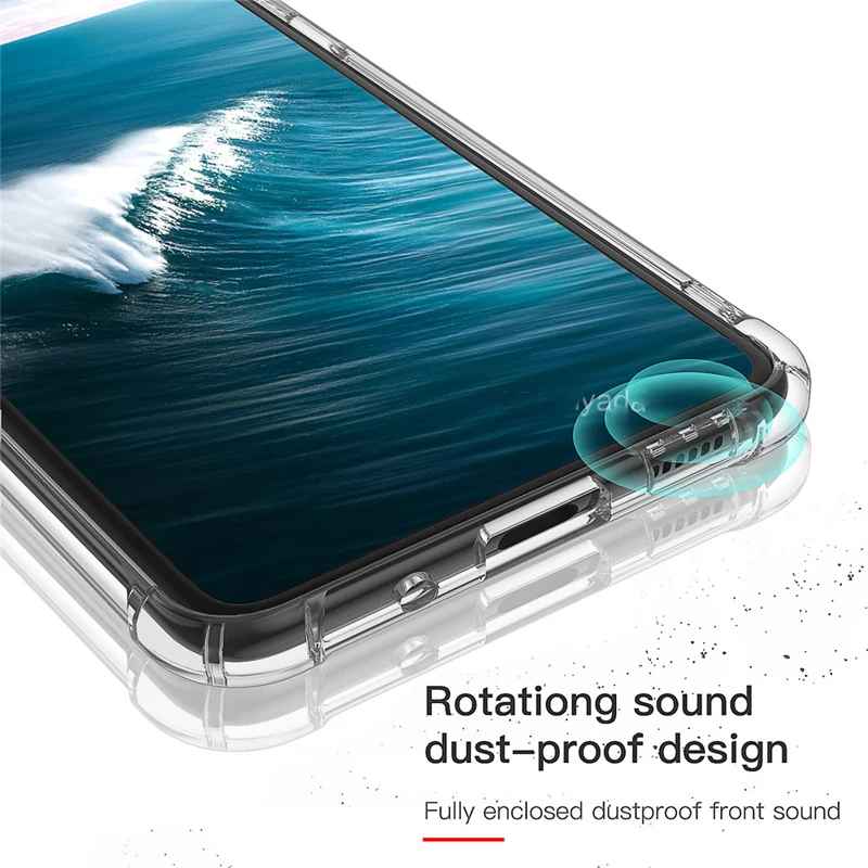 Air Cushion Shockproof Case for Samsung Galaxy S25 S23 S24 Ultra Silicone TPU Cover for Samsung Note20 S20 FE S22 Plus S21 Ultra