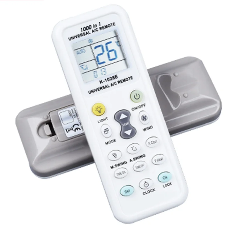 New 1000 In 1 Universal A/C Remote LCD Control Fit For Air Conditioner Low Power Consumption K-1028E Remote Controller