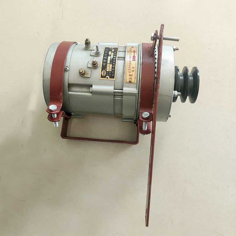 Generador marino de CC, 24-36V, 1kw/1.5kw, con correa especial de elasticidad, soporte fijo ajustable