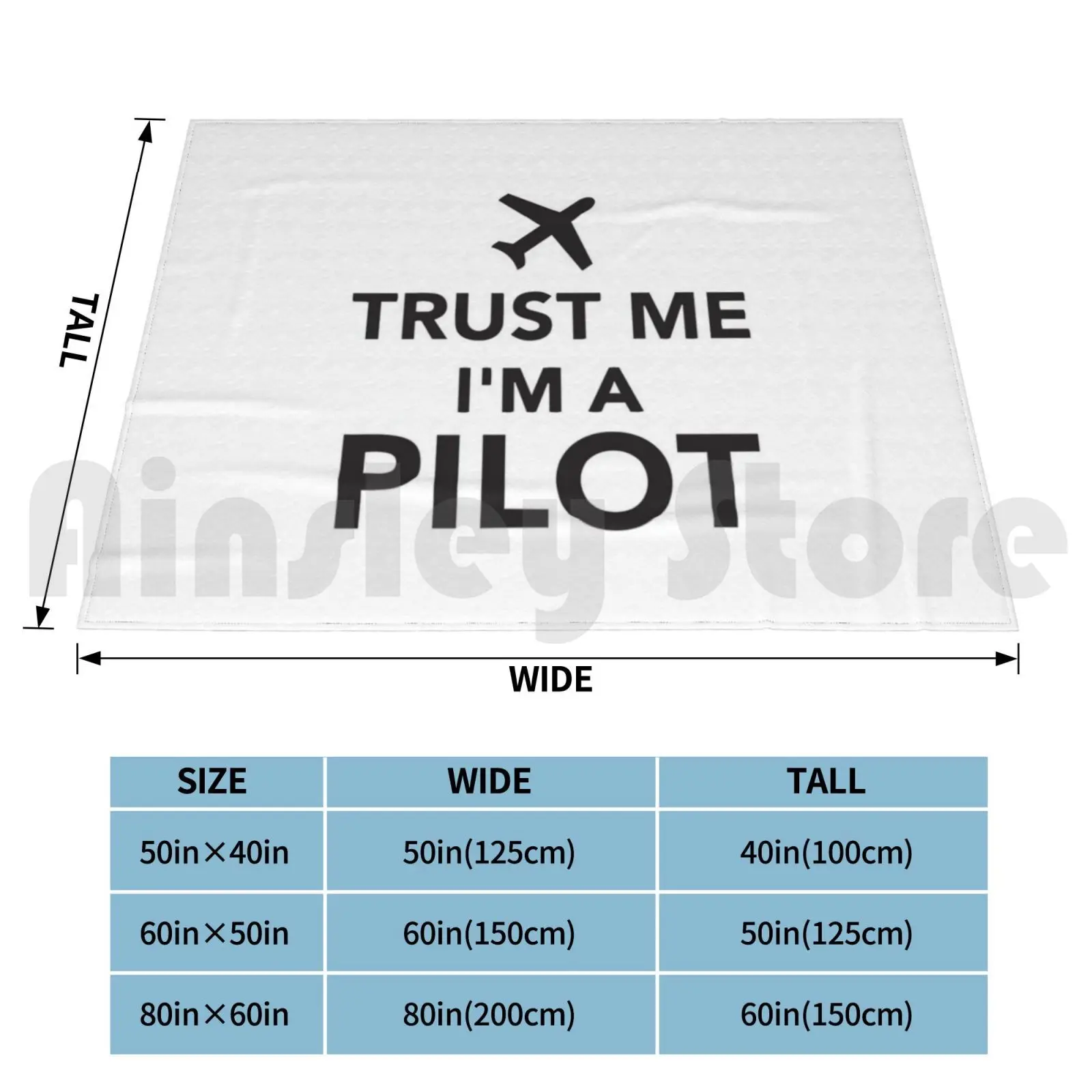 Trust Me Iam A Pilot Blanket For Sofa Bed Travel Trust Me Iam A Pilot Fliegen Flugzeug Pilot Flug Jet Luftfahrt