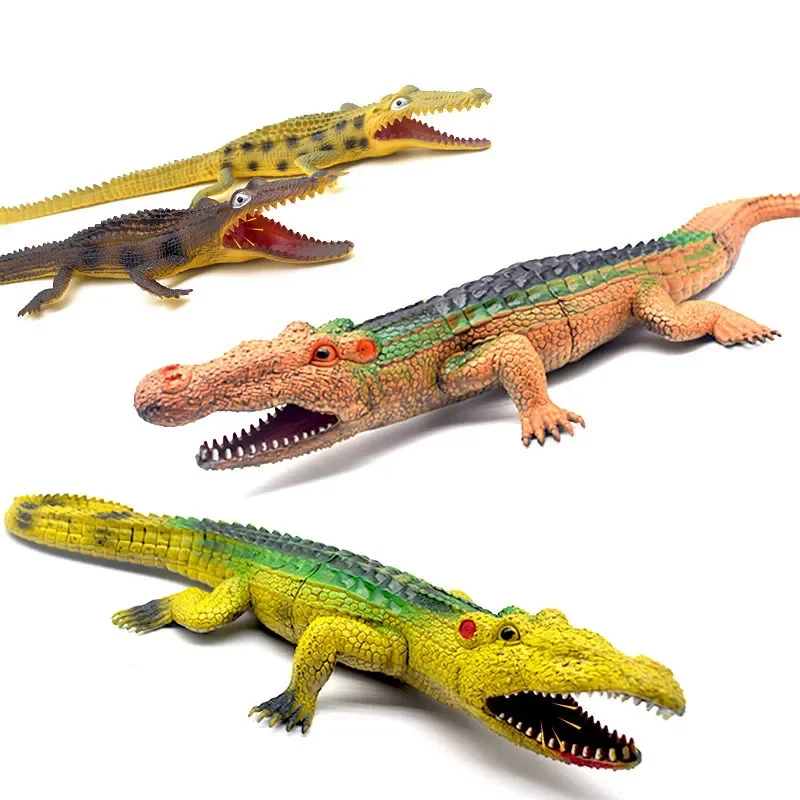 Animal Cognition Make Sound Children Boys Crocodile Simulation Model Toy Tricky Vent Funny Toys Anime figurines Christmas Gift