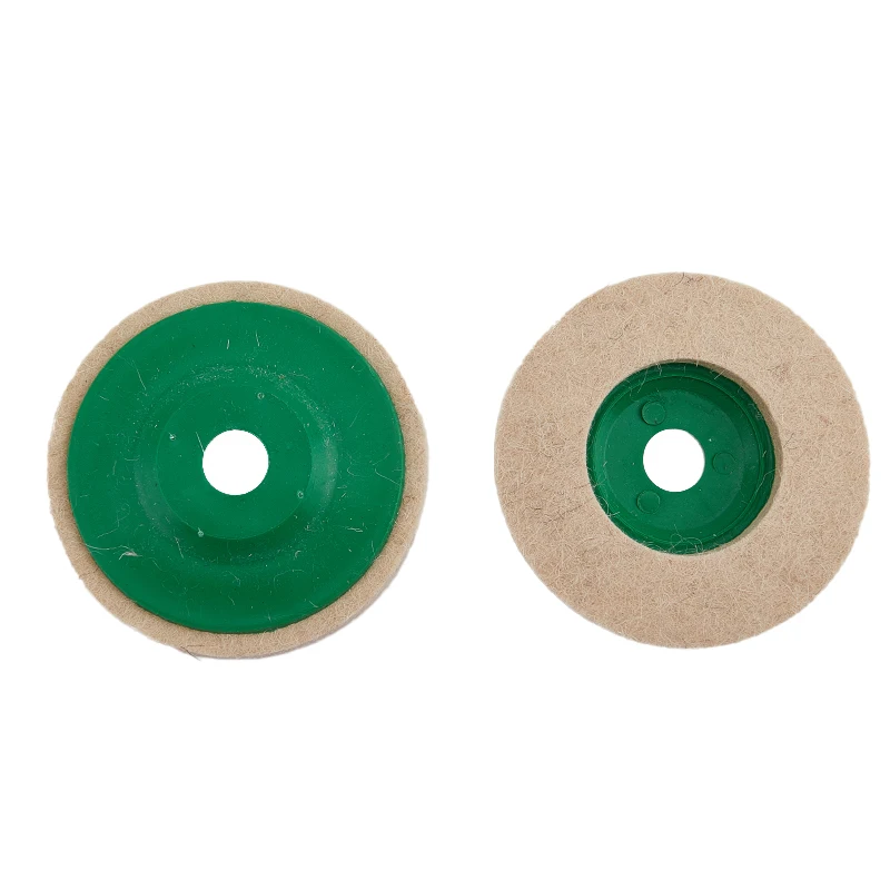 1pcs Wool Polishing Wheel Buffing Pads 100×8 mm Angle Grinder Wheel Felt Polishing Disc for Metal Marble Glass Ceramics