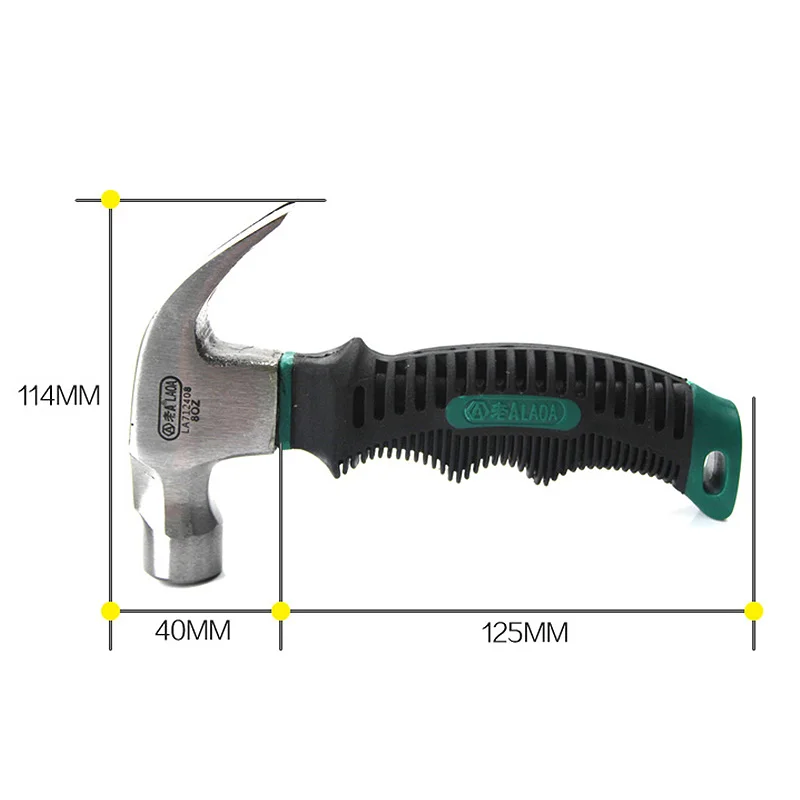 LAOA Mini Claw Hammer 8OZ Nail Hammer Tool Steel Woodworking Striking and Electronic Tools