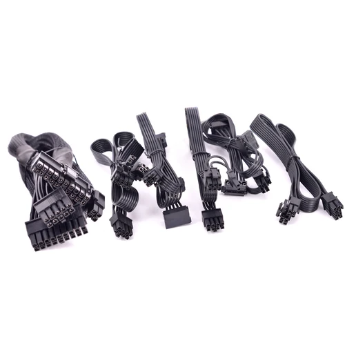 Imagen 2 del producto Cable de fuente de alimentación PCIe 8Pin 6 + 2Pin IDE SATA CPU 4 + 4Pin ATX 24Pin para CORSAIR RMx Series RM1000x RM850x RM750X RM650x RM550x