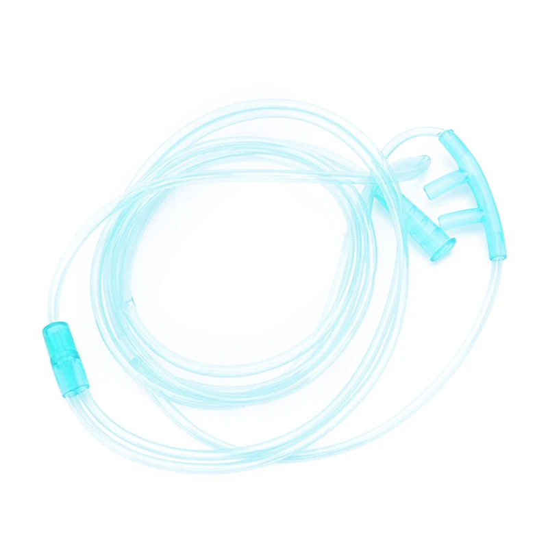 1PC Disposable Adult Oxygen Cannulae / Hose / Tube Thermometer With Flexible Tip Soft Nose