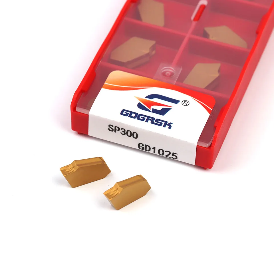 SP200 SP300 SP400 High-quality CNC carbide inserts Slotted inserts CNC lathes Stainless steel rigid grooved inserts