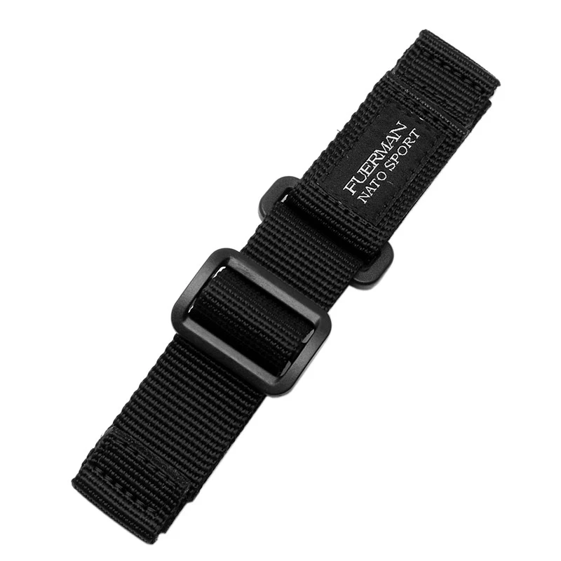 hot top Nylon watch strap for S-eiko no 5 Army green blue leisure outdoor waterproof sport watchband 20mm 22mm 24mm Wrist band