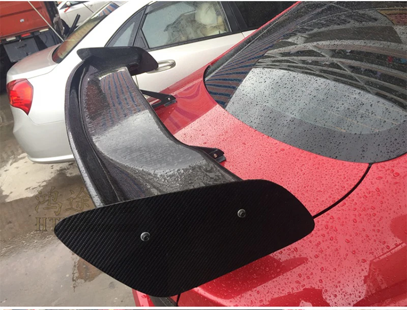 Universal Rear Wing Spoiler for Jaguar XF 2008-2015 GTS Style High Quality Carbon Fiber 100% New Fitment view 4