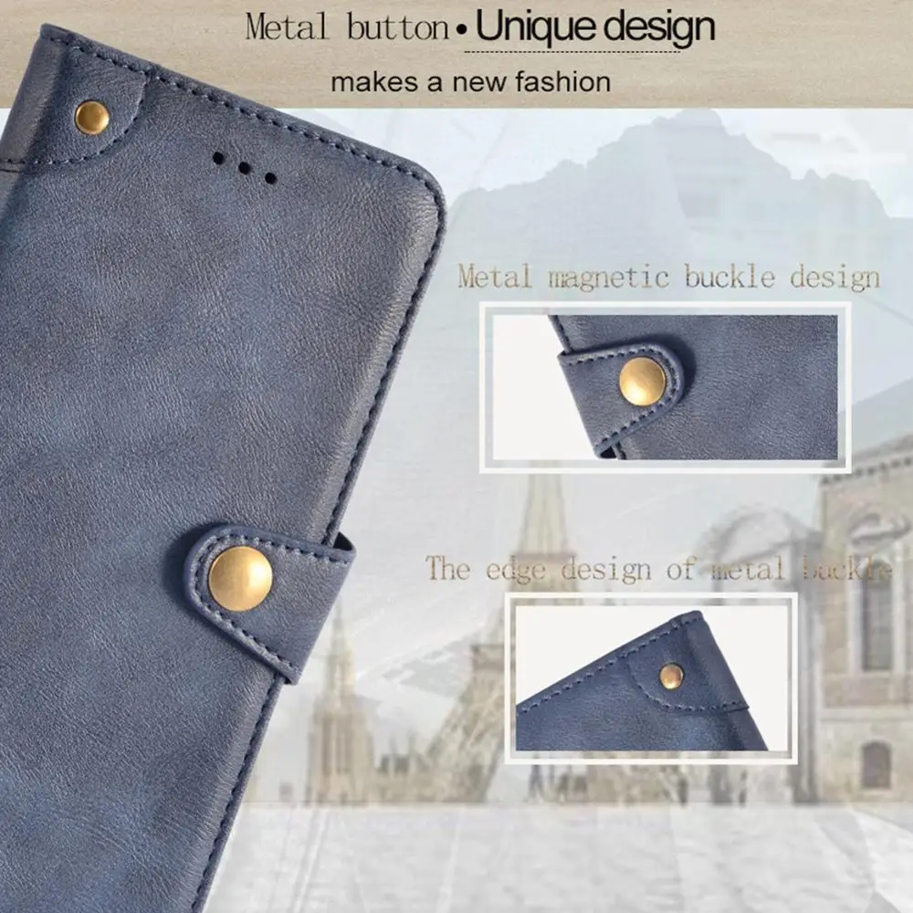 Genuine Leather Case for Lenovo Tab, V7, Z6 Lite, K3, K30, K5 Pro, S5 Pro, Flip Cover, Phone Bag, Wallet Holder, Business