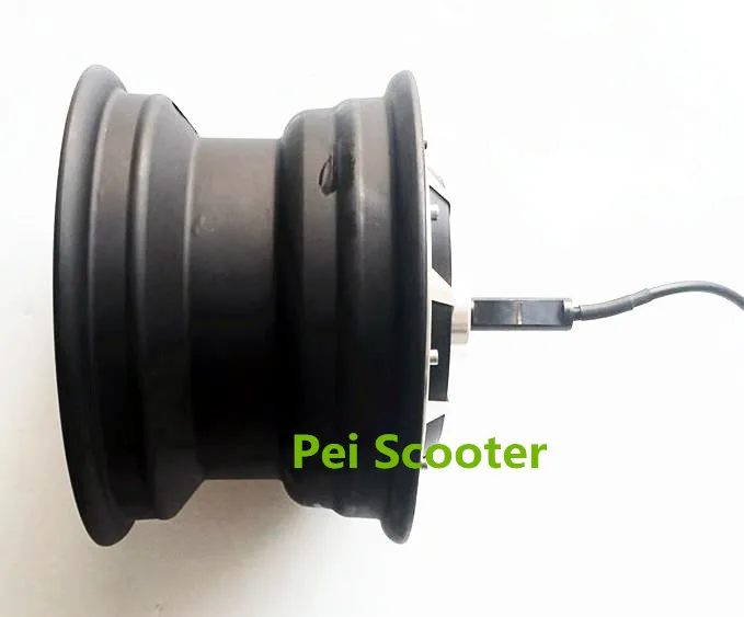 Large hub motor which fit 19 inch 19x7.0-8 tire DC single axle brushless hub wheel Electric motorcycle scooter motor phub-c19