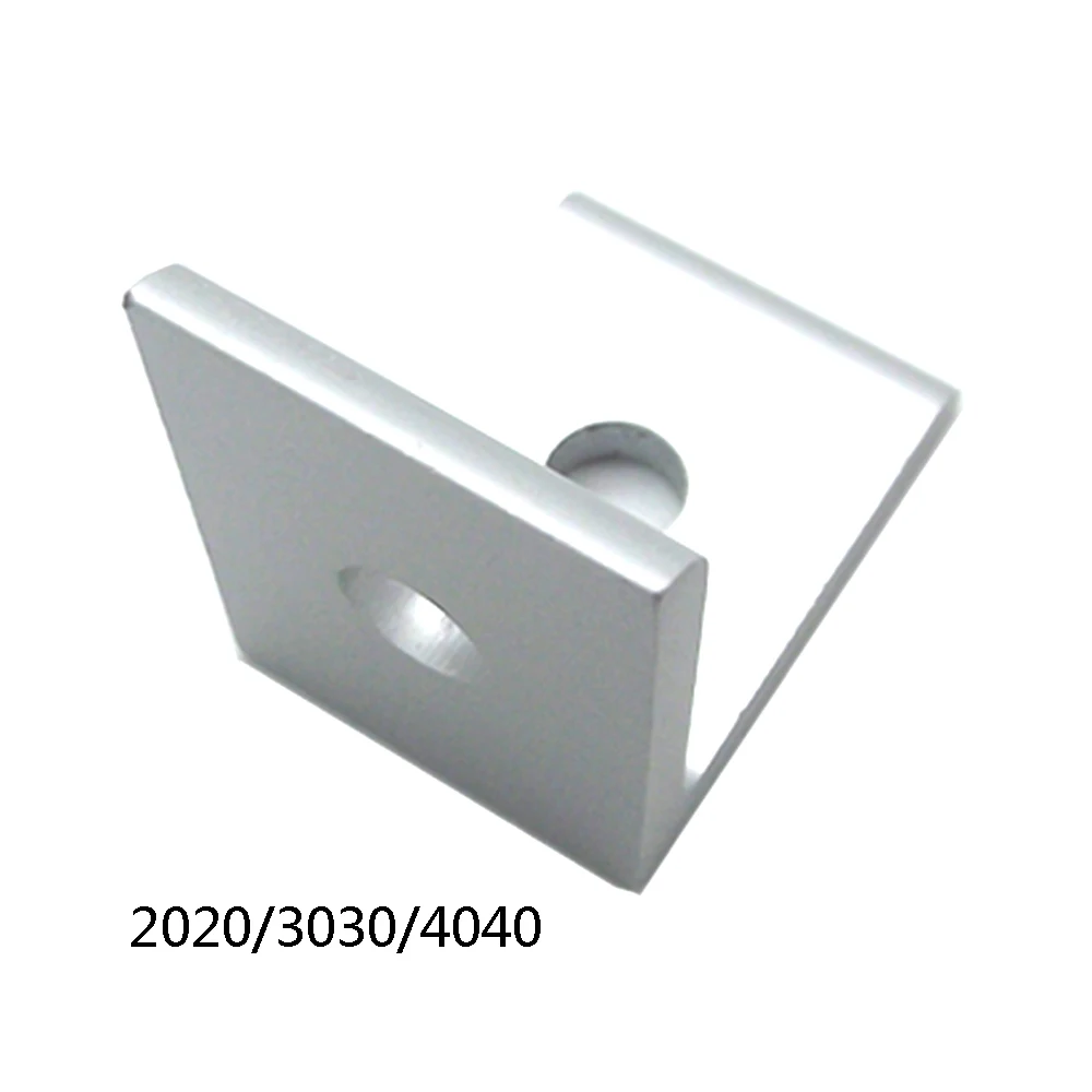 1PCS 2020/3030/4040/3060/4080 Sliver/Black Connector Corner Angle Bracket Connection Joint Strip for Aluminum Profile