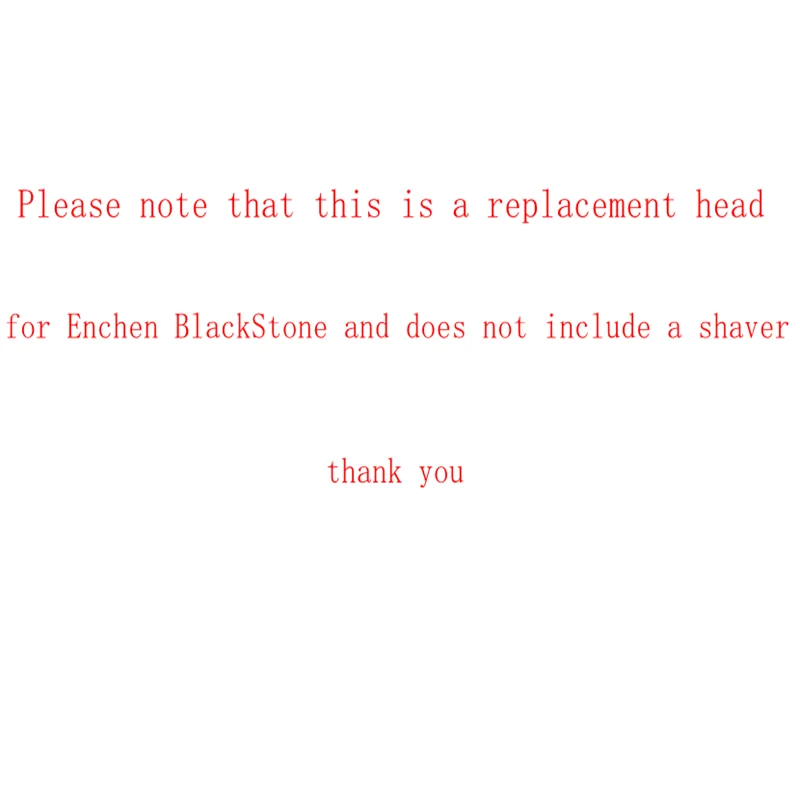 Youpin Enchen ماكينة حلاقة الوجه الكهربائية استبدال الرأس BlackStone ماكينة حلاقة كهربائية للرجال قابلة للغسل USB الحلاقة استبدال الرأس #6