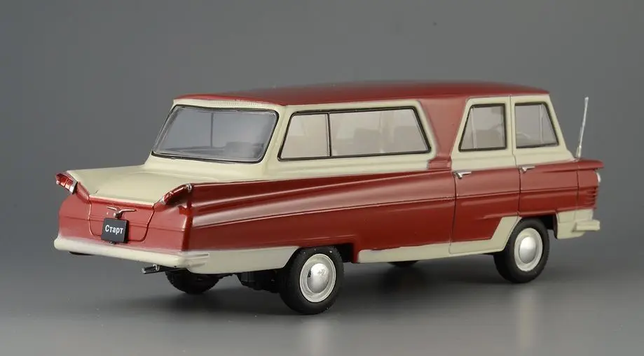 Nieuwe Ussr Bus 1/43 Schaal Minibus Start Bus Diecast Legering Speelgoed Auto Model Voor Collection Gift