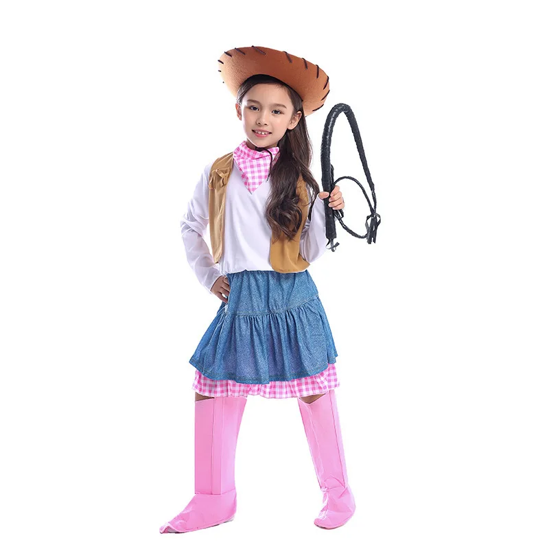 女の子のためのハロウィーンのコスプレ服セット,110-140cm,子供のための水遊びプール,ファッショナブルなかわいいステージパーティー服,男の子のための誕生日プレゼント