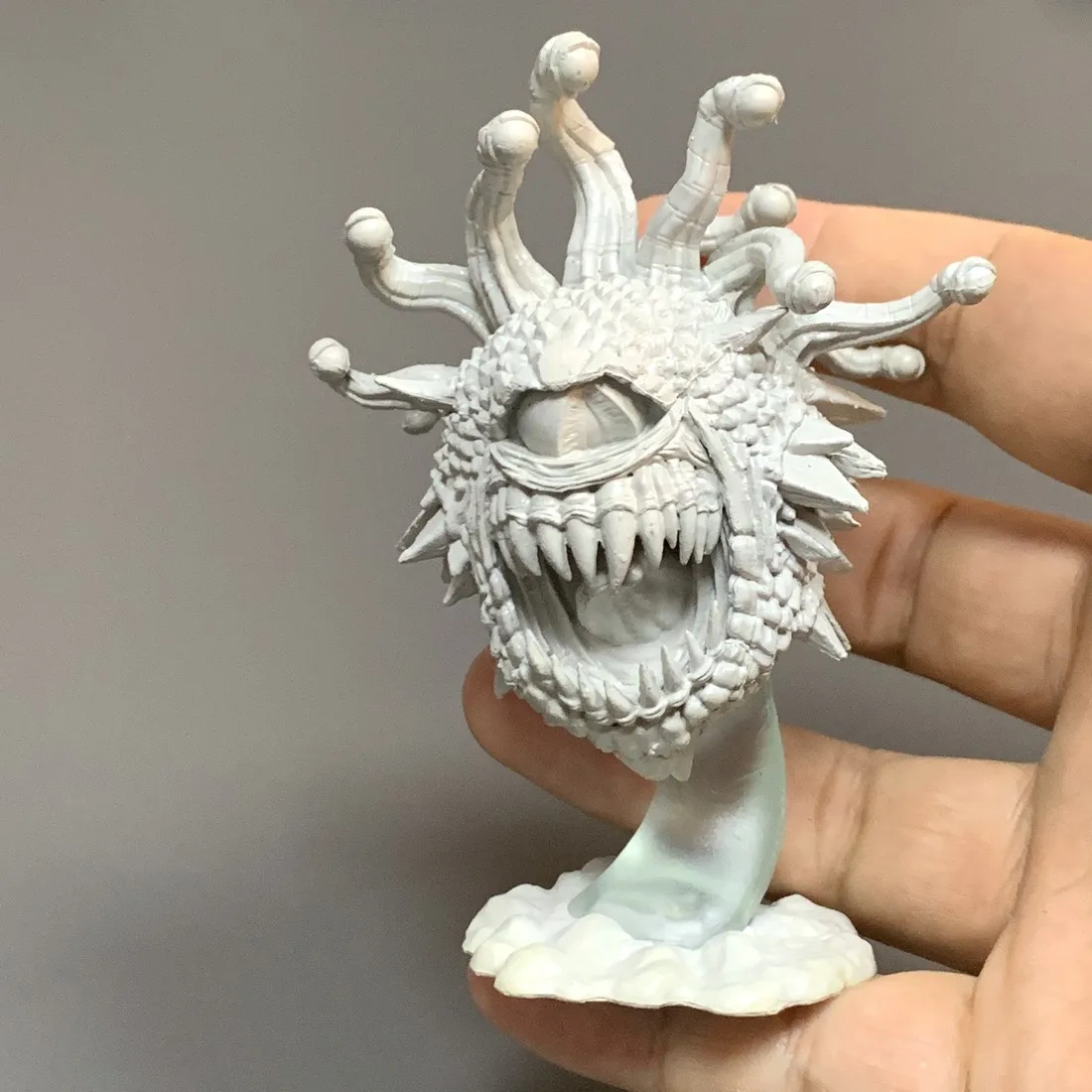 Удивительные миниатюры нолзура WZK73196 Beholder, грунтованные неокрашенные подземелья, настольная игра, модель TRPG редкая