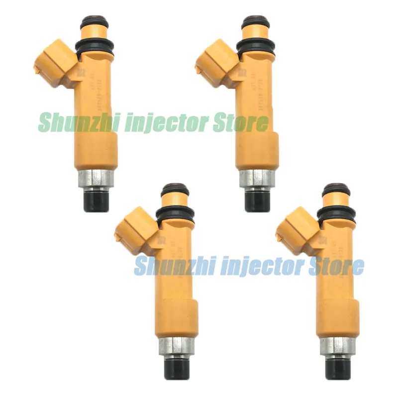 4pcs Fuel Injector Nozzle For Suzuki Ignis 00~06 Jimny 01~15 Liana 01~07 Swift 05~15 Wagon R 03~07 1.3L 297500-0120 15710-86G00