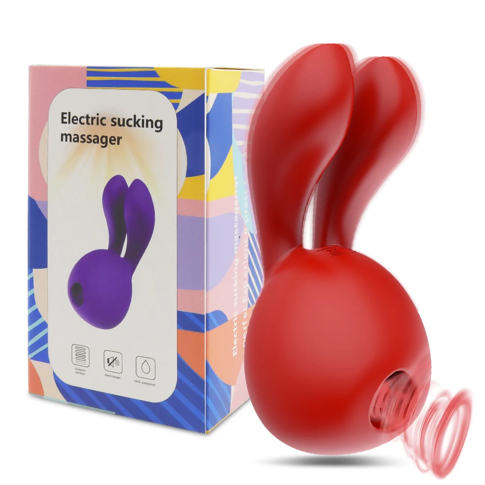 Clitoral Sucking Rabbit Vibrator with 8 Vibration & 5 Suction Modes Nipples G Spot Stimulator Adult Couple Sex Toys for Women 18