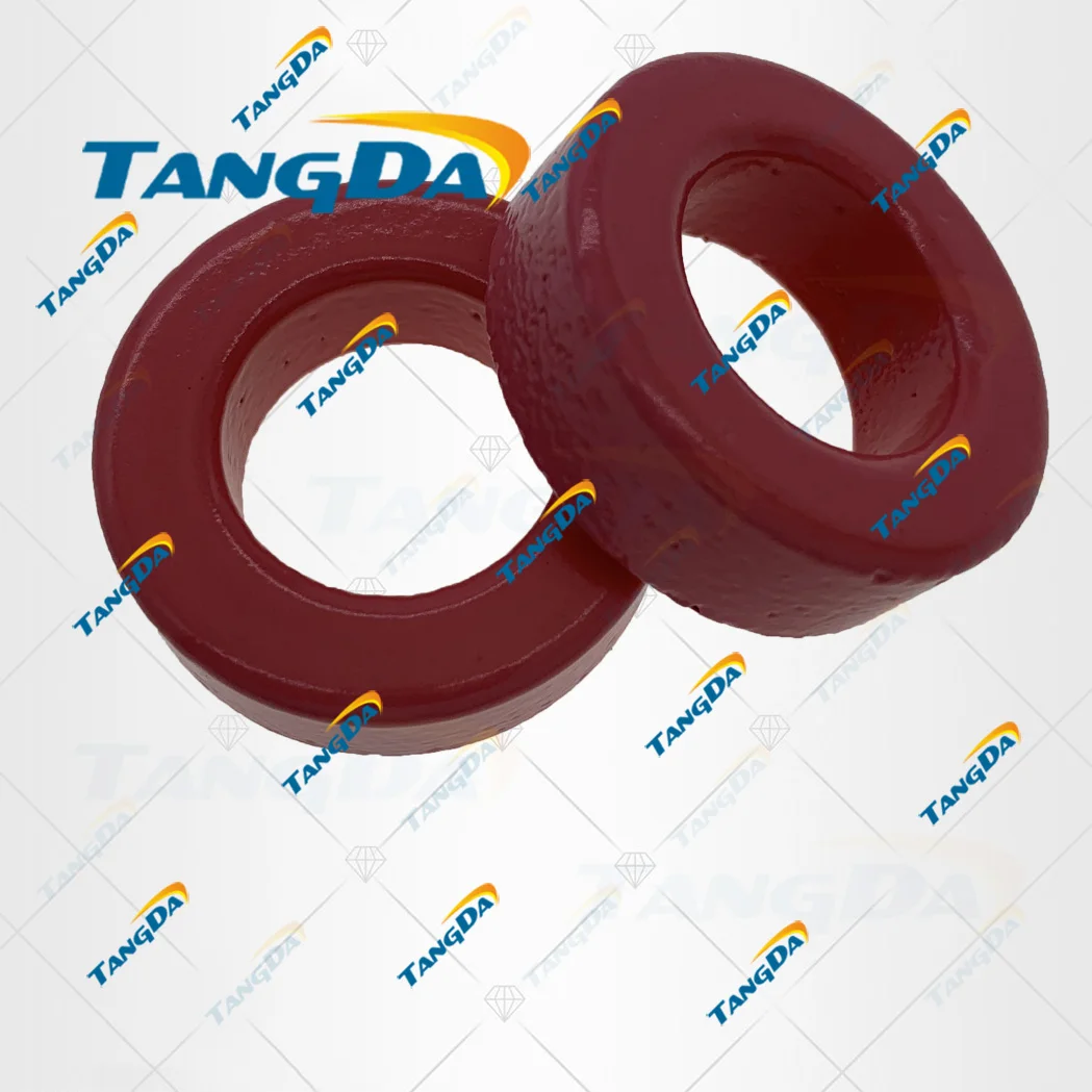 

TANGDA Iron powder cores T130-0 OD*ID*HT 33*20*11 mm 1.9nH/N2 1uo Iron dust core Ferrite Toroid Core Coating brown PR