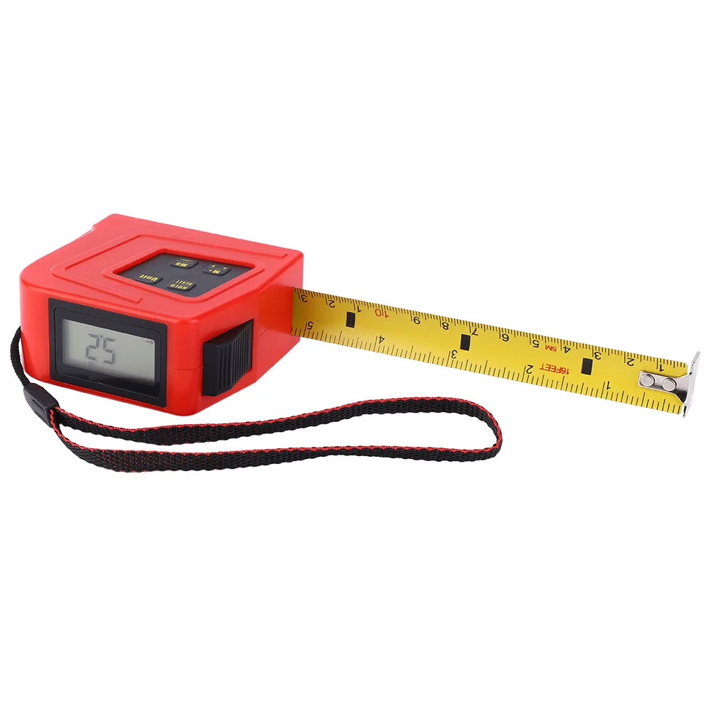 

Free Shipping Metric Inch Digital Steel High Accuracy Tape Measure Distance Meter 5M Household Hardware Tool Tape Measure Meter