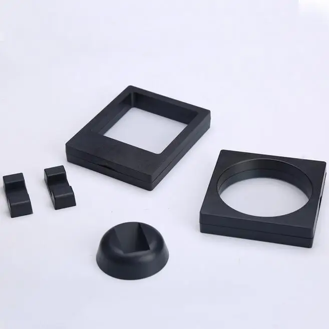 Top 10pcs Floating Picture Frame Shadow Box Jewelry Display Stand Ring Pendant Holder Protect Jewellery Stone Presentation Case